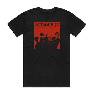 Attaque 77 Dulce Navidad El Cielo Puede Esperar Album Cover T-Shirt Black