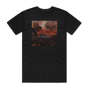 Agony The First Defiance Album Cover T-Shirt Black Agony The First Defiance Album Cover T-Shirt Black