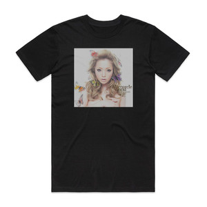 Ayumi Hamasaki Mirrorcle World Album Cover T-Shirt Black