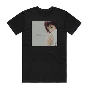 Ayumi Hamasaki Love Destiny Love Since1999 Album Cover T-Shirt Black Ayumi Hamasaki Love Destiny Love Since1999 Album Cover T-Shirt Black