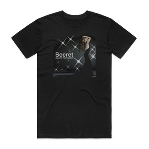 Ayumi Hamasaki Secret Album Cover T-Shirt Black