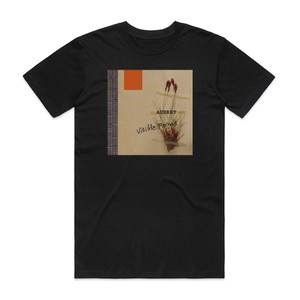 Audrey Visible Forms Album Cover T-Shirt Black Audrey Visible Forms Album Cover T-Shirt Black