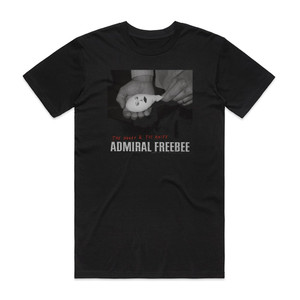 Admiral Freebee The Honey The Knife Album Cover T-Shirt Black Admiral Freebee The Honey The Knife Album Cover T-Shirt Black