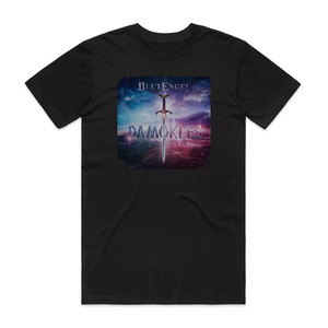 Blutengel Damokles Album Cover T-Shirt Black