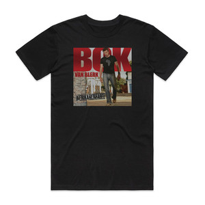 Bok van Blerk Afrikanerhart Album Cover T-Shirt Black Bok van Blerk Afrikanerhart Album Cover T-Shirt Black