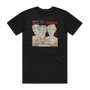 Buzzcocks Times Up Album Cover T-Shirt Black