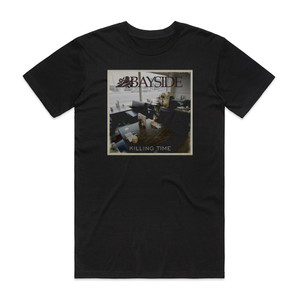 Bayside Killing Time Album Cover T-Shirt Black Bayside Killing Time Album Cover T-Shirt Black