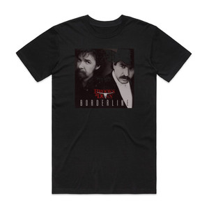 Brooks and Dunn Borderline Album Cover T-Shirt Black Brooks and Dunn Borderline Album Cover T-Shirt Black