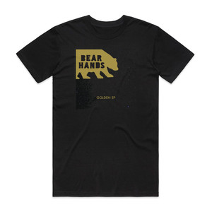 Bear Hands Golden Ep Album Cover T-Shirt Black