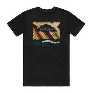 Blind Pilot 3 Rounds And A Sound Album Cover T-Shirt Black Blind Pilot 3 Rounds And A Sound Album Cover T-Shirt Black