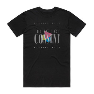 Bronski Beat The Age Of Consent Album Cover T-Shirt Black Bronski Beat The Age Of Consent Album Cover T-Shirt Black