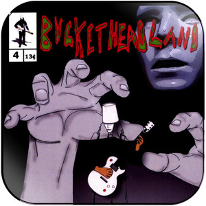 Buckethead Enter The Chicken Album Cover Sticker Album Cover Sticker Buckethead Enter The Chicken Album Cover Sticker Album Cover Sticker
