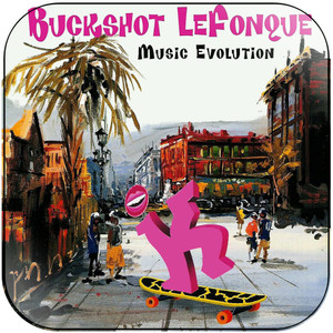 Buckshot LeFonque Buckwheats Zydeco Party Album Cover Sticker Album Cover Sticker