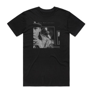 Bizzy Bone The Wonder Years Album Cover T-Shirt Black Bizzy Bone The Wonder Years Album Cover T-Shirt Black