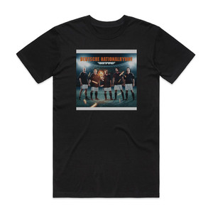 Bonfire Deutsche Nationalhymne Album Cover T-Shirt Black Bonfire Deutsche Nationalhymne Album Cover T-Shirt Black