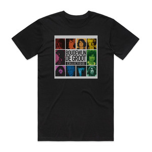 Boudewijn de Groot Collected Album Cover T-Shirt Black Boudewijn de Groot Collected Album Cover T-Shirt Black