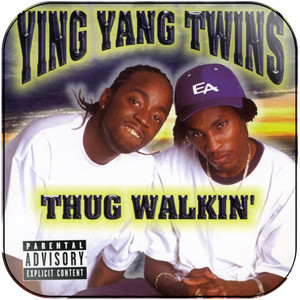 Ying Yang Twins Thug Walkin Album Cover Sticker Ying Yang Twins Thug Walkin Album Cover Sticker