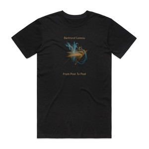 Bertrand Loreau From Past To Past Album Cover T-Shirt Black Bertrand Loreau From Past To Past Album Cover T-Shirt Black