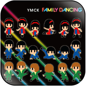 YMCK Family Dancing Album Cover Sticker YMCK Family Dancing Album Cover Sticker