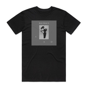 Bauhaus 4Ad Album Cover T-Shirt Black Bauhaus 4Ad Album Cover T-Shirt Black