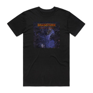 Brainstorm Escape The Silence Album Cover T-Shirt Black Brainstorm Escape The Silence Album Cover T-Shirt Black