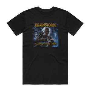 Brainstorm Secrets And Related Lies Album Cover T-Shirt Black Brainstorm Secrets And Related Lies Album Cover T-Shirt Black