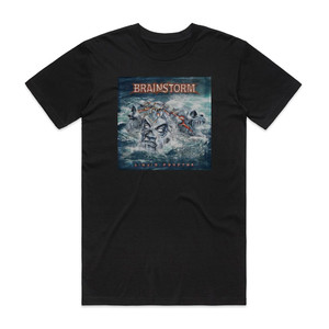Brainstorm Liquid Monster Album Cover T-Shirt Black Brainstorm Liquid Monster Album Cover T-Shirt Black
