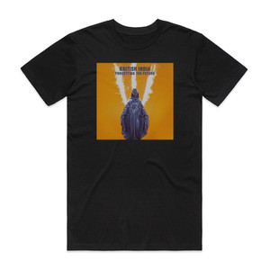 British India Forgetting The Future Album Cover T-Shirt Black British India Forgetting The Future Album Cover T-Shirt Black