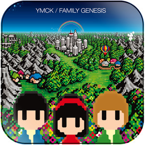 YMCK Family Genesis Album Cover Sticker YMCK Family Genesis Album Cover Sticker