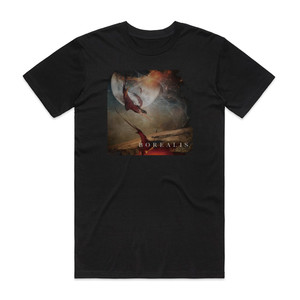 Borealis Fall From Grace Album Cover T-Shirt Black Borealis Fall From Grace Album Cover T-Shirt Black