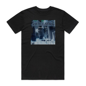 Borealis Midnight City Album Cover T-Shirt Black Borealis Midnight City Album Cover T-Shirt Black