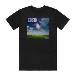 BoB Strange Clouds Album Cover T-Shirt Black