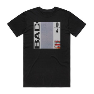 Bad Company 10 From 6 Album Cover T-Shirt Black Bad Company 10 From 6 Album Cover T-Shirt Black