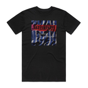 Bad Company Company Of Strangers Album Cover T-Shirt Black Bad Company Company Of Strangers Album Cover T-Shirt Black