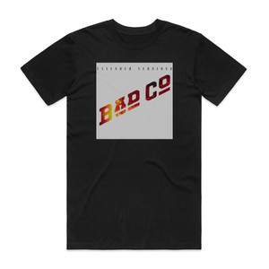 Bad Company Extended Versions Bad Company Album Cover T-Shirt Black Bad Company Extended Versions Bad Company Album Cover T-Shirt Black