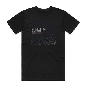 Burial Burial 2 Album Cover T-Shirt Black Burial Burial 2 Album Cover T-Shirt Black