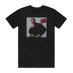 Bobby Brown King Of Stage Album Cover T-Shirt Black Bobby Brown King Of Stage Album Cover T-Shirt Black