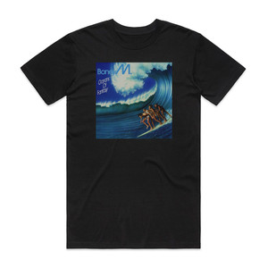 Boney M Oceans Of Fantasy Album Cover T-Shirt Black Boney M Oceans Of Fantasy Album Cover T-Shirt Black