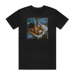 Boney M Nightflight To Venus 1 Album Cover T-Shirt Black Boney M Nightflight To Venus 1 Album Cover T-Shirt Black