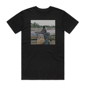 Basement I Wish I Could Stay Here Album Cover T-Shirt Black