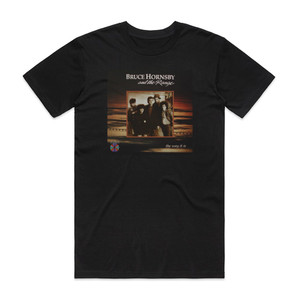 Bruce Hornsby and The Range The Way It Is 2 Album Cover T-Shirt Black