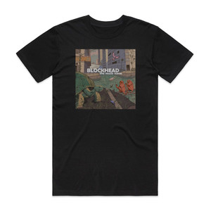 Blockhead The Music Scene Album Cover T-Shirt Black Blockhead The Music Scene Album Cover T-Shirt Black