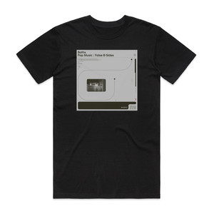 Baths Pop Music False B Sides Album Cover T-Shirt Black Baths Pop Music False B Sides Album Cover T-Shirt Black
