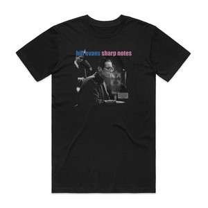 Bill Evans Sharp Notes Album Cover T-Shirt Black