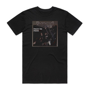 Brainfever Face To Face Album Cover T-Shirt Black Brainfever Face To Face Album Cover T-Shirt Black