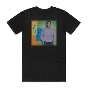 Buddy Holly From The Original Master Tapes Album Cover T-Shirt Black