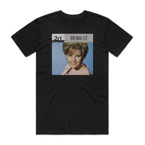 Brenda Lee 20Th Century Masters The Millennium Collection The Best Of B Album Cover T-Shirt Black