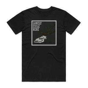 Bones In The Walls Lonely Exile Here Album Cover T-Shirt Black