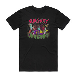 Berried Alive Surgery On A Grape Album Cover T-Shirt Black Berried Alive Surgery On A Grape Album Cover T-Shirt Black
