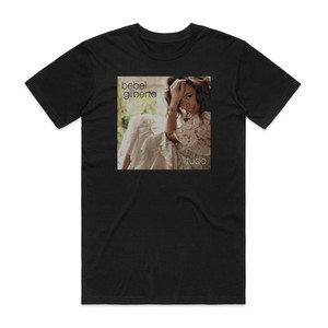 Bebel Gilberto Tudo Album Cover T-Shirt Black Bebel Gilberto Tudo Album Cover T-Shirt Black